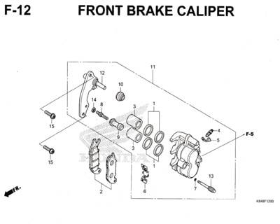 F12-Front-Brake-Caliper-Honda-Crf-150L