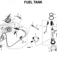 F21 – Fuel Tank – Katalog Honda CRF 150L