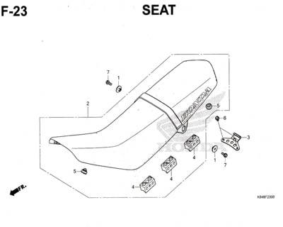 F23-Seat-Honda-Crf-150L