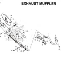 F27 – Exhaust Muffler – Katalog Honda CRF 150L