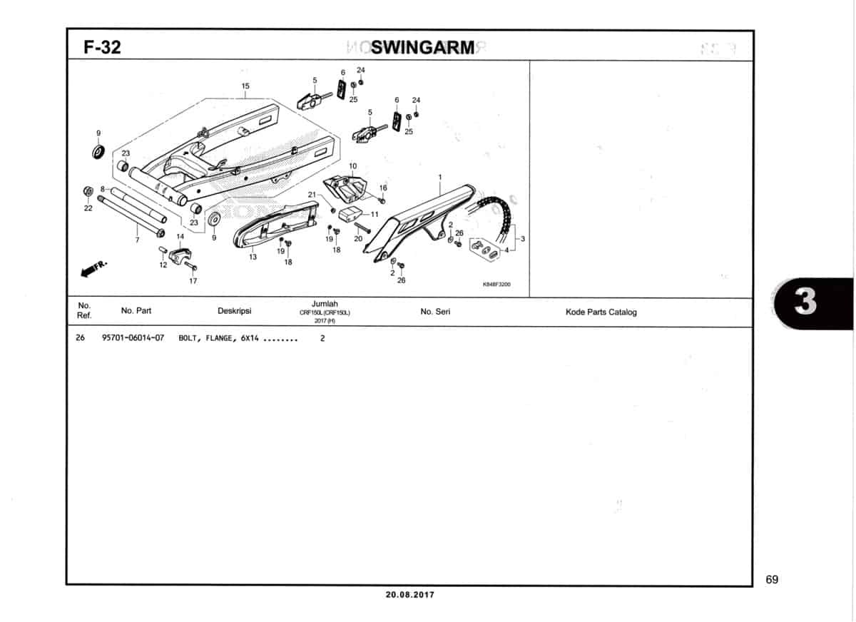F32-Swingarm-Katalog-Honda-Crf-150L