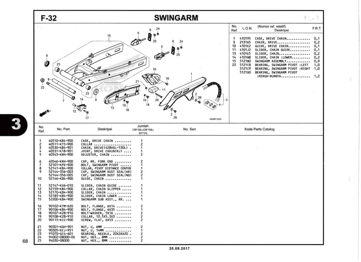 F32-Swingarm-Katalog-Honda-Crf-150L