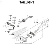 F36 – Taillight – Katalog Honda CRF 150L