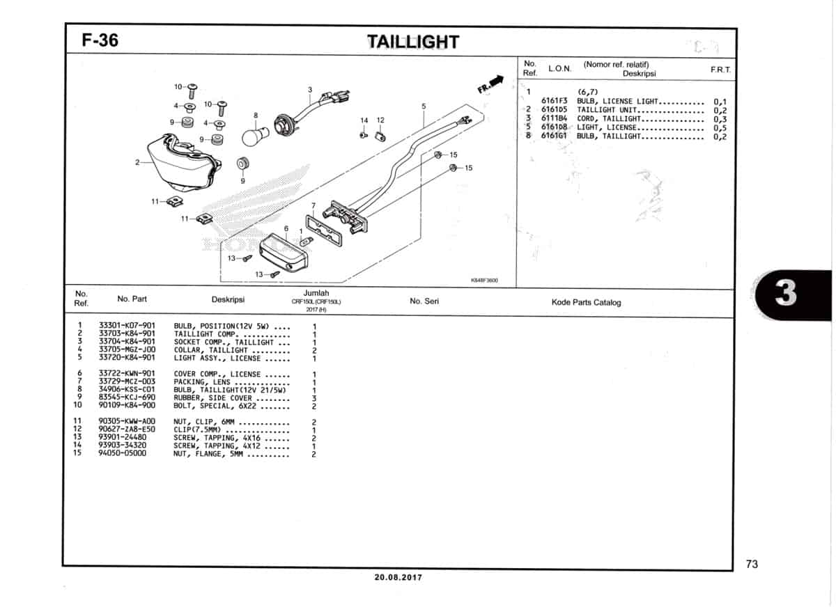 F36-Taillight-Katalog-Honda-Crf-150L