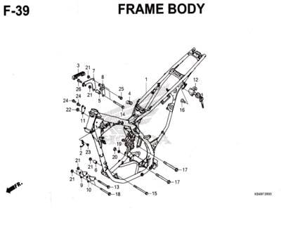 F39-Frame-Body-Honda-Crf-150L