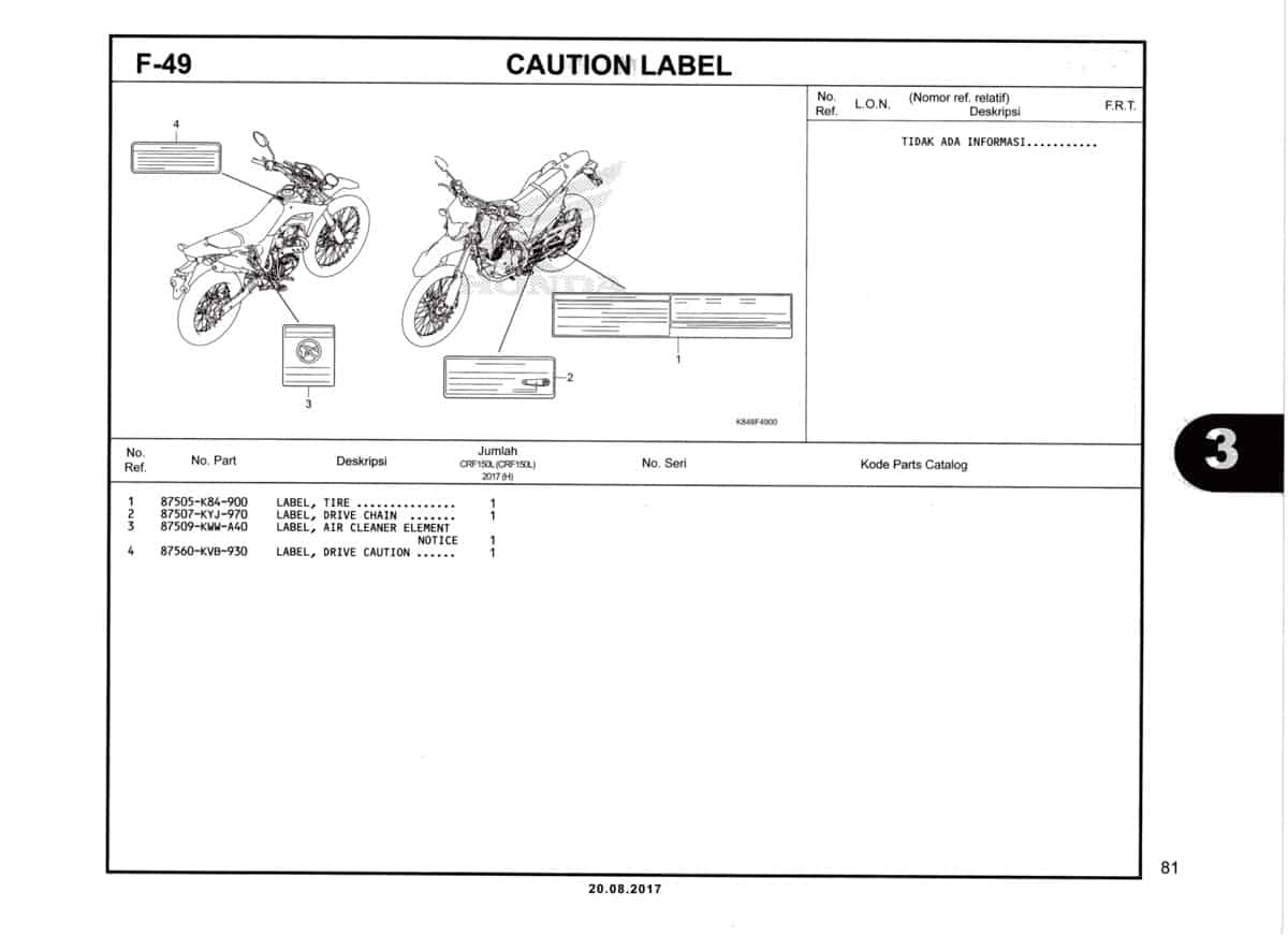 F49-Caution-Label-Katalog-Honda-Crf-150L