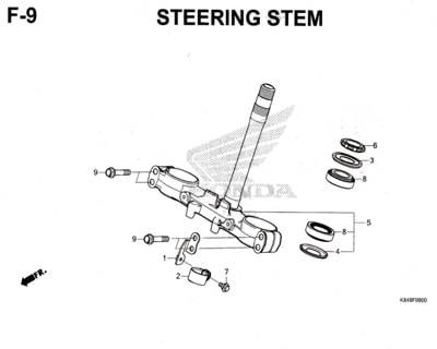 F9-Steering-Stem-Honda-Crf-150L