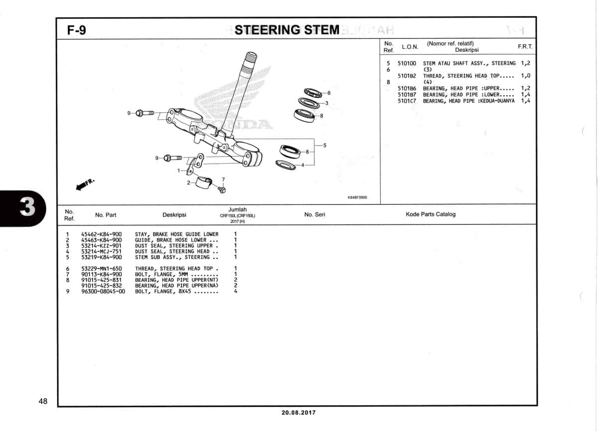 F9-Steering-Stem-Katalog-Honda-Crf-150L