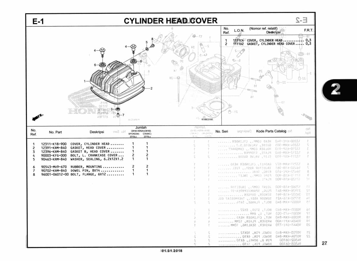 E-1-Cylinder-Head-Cover-Katalog-CB150-Verza