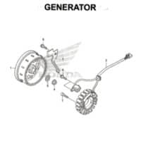 E11 – Generator – Katalog Honda CB150 Verza