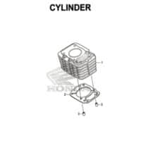 E5 – Cylinder – Katalog Honda CB150 Verza