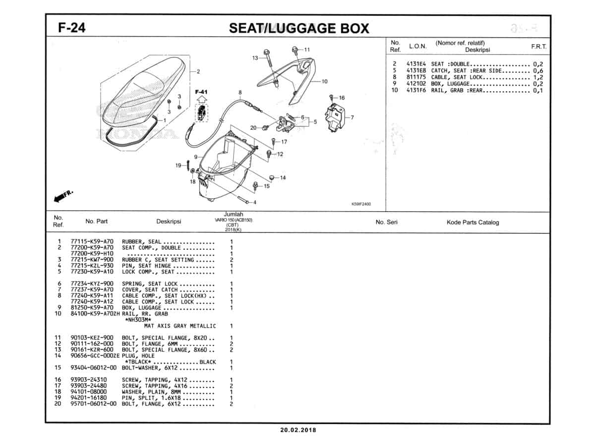 F-24-Seat-Luggage-Box-Katalog-New-Vario-150-K59J