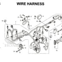 F38 – Wire Harness – Katalog Honda CB150 Verza