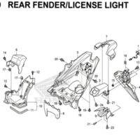 F-39-Rear-Fender-License-Light-New-Vario-150-K59J