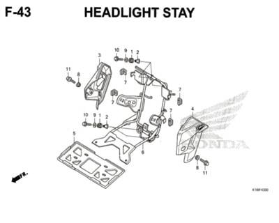 F-43-Headlight-Stay-CB150-Verza