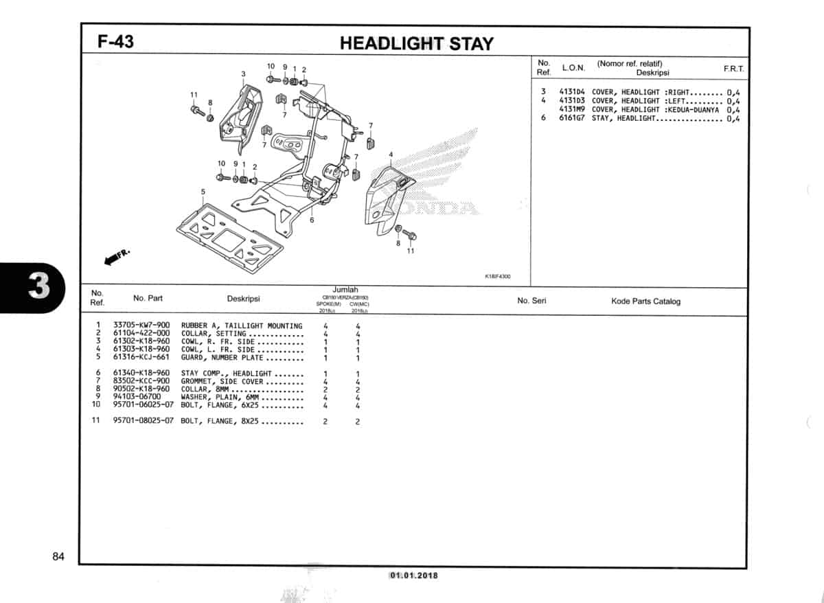 F-43-Headlight-Stay-Katalog-CB150-Verza