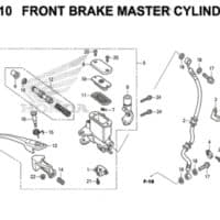 F5-10 – Front Brake Master Cylinder – Katalog Honda New Vario 150 K59J