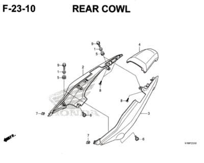 F23-10-Rear-Cowl-CB150-Verza