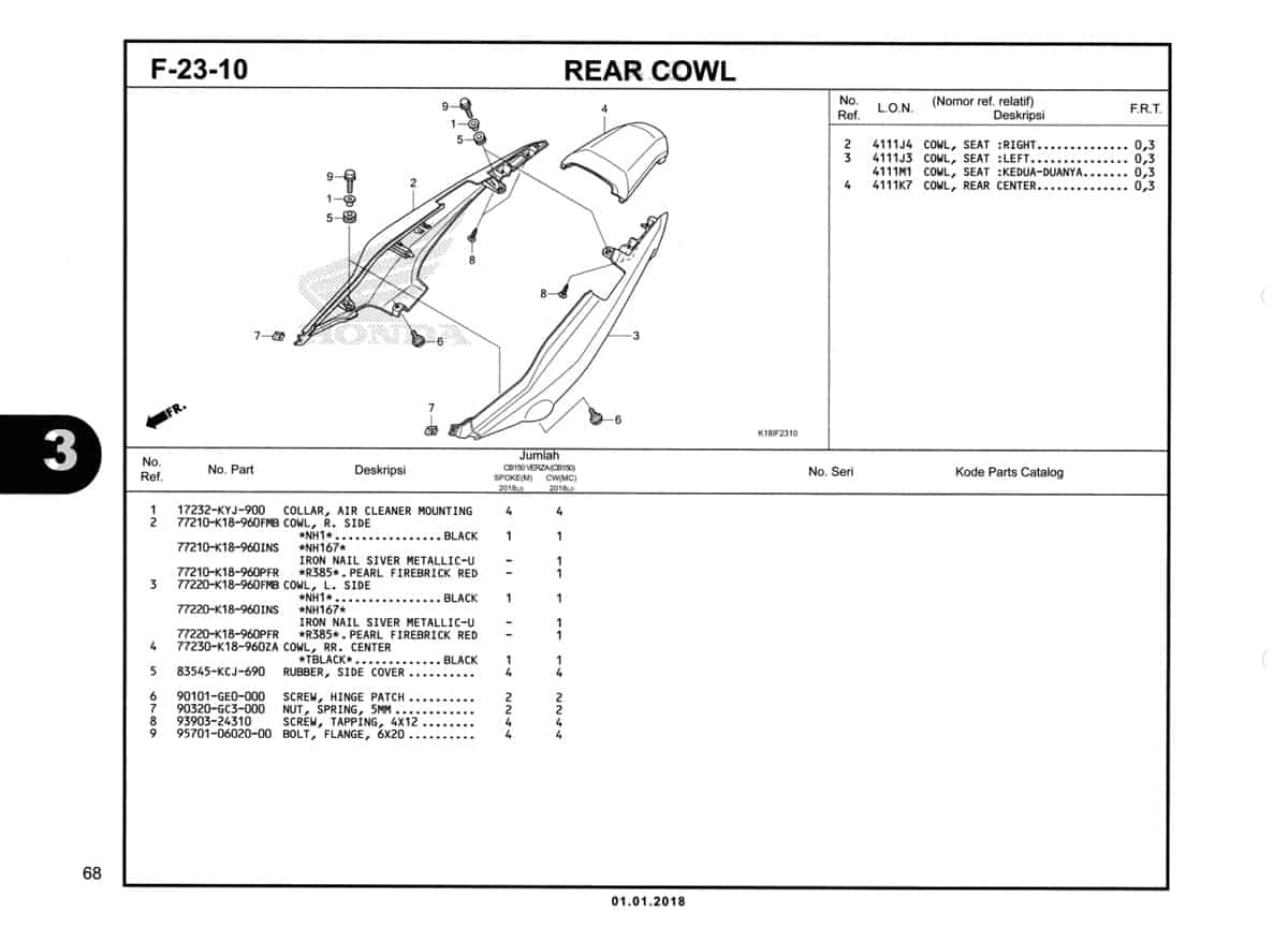 F23-10-Rear-Cowl-Katalog-CB150-Verza
