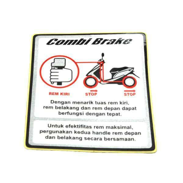 Sticker,Combi Brake 87563K59A10