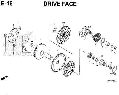 E16 – Drive Face – Katalog Honda New Vario 110