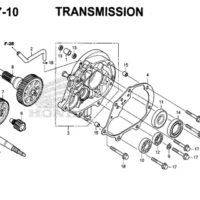 E17-10 – Transmission – Katalog Honda New Vario 125 K60R