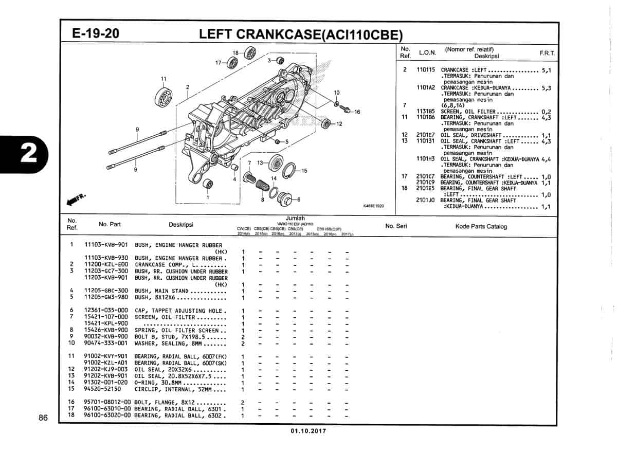 E-19-20-Left-Crankcase-(ACI110CBE)-Katalog-New-Vario-110