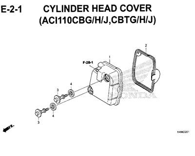 E-2-1-Cylinder-Head-Cover-(ACI110CBG-H-J,CBTG-H-J)-New-Vario-110