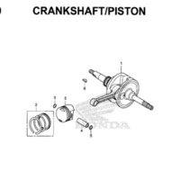 E20 – Crankshaft / Piston – Katalog Honda New Vario 125 K60R