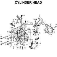 E3 – Cylinder Head – Katalog Honda New Vario 125 K60R