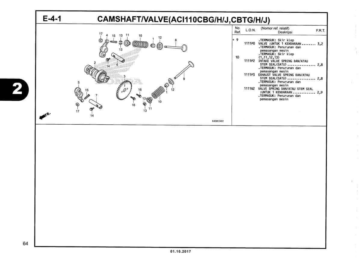 E-4-1-Camshaft/Valve-(ACI110CBG/H/J,CBTG/H/J)-Katalog-New-Vario-110