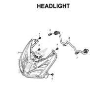 F1 – Headlight – Katalog Honda New Vario 110
