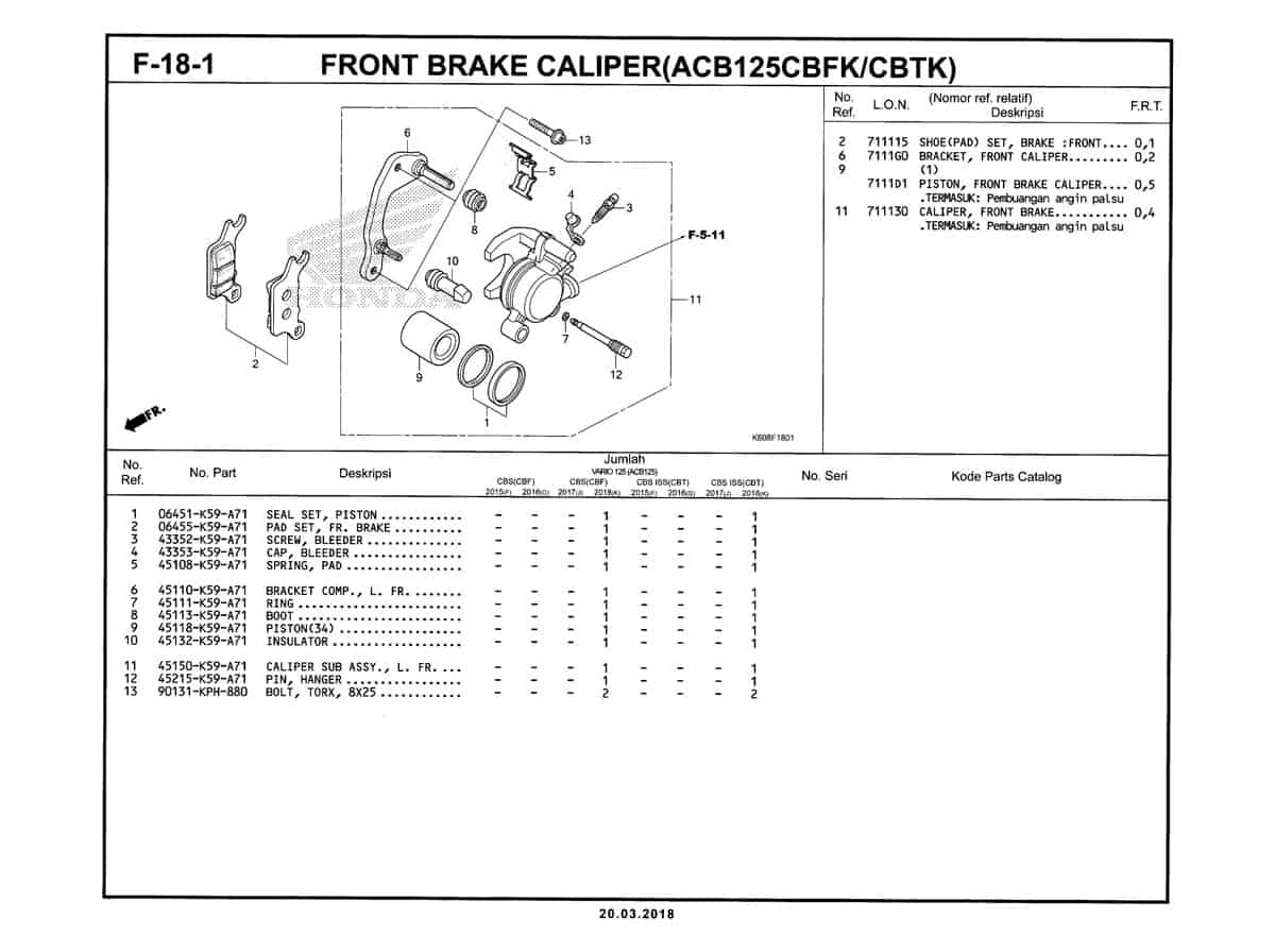 F-18-1-Front-Brake-Caliper-(ACB125CBFK-CBTK)-Katalog-New-Vario-125-K60R