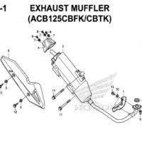 F-30-1-Exhaust-Muffler-(ACB125CBFK-CBTK)-New-Vario-125-K60R