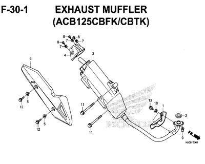 F-30-1-Exhaust-Muffler-(ACB125CBFK-CBTK)-New-Vario-125-K60R