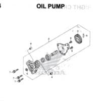 E14 – Oil Pump – Katalog Honda New CB150R StreetFire K15M