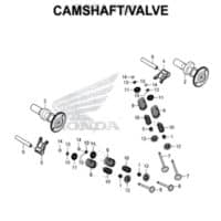E3 – Camshaft/Valve – Katalog Honda New CB150R StreetFire K15M