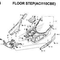F14 – Floor Step (ACI110CBE) – Katalog Honda New Vario 110