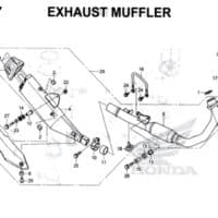 F27 – Exhaust Muffler – Katalog Honda New CB150R StreetFire K15M