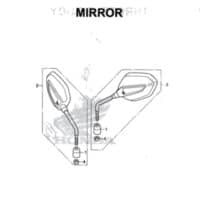 F3 – Mirror – Katalog Honda New CB150R StreetFire K15M