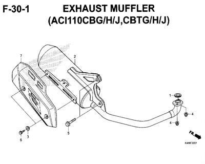 F-30-1-Exhaust-Muffler-(ACI110CBG/H/J,CBTG/H/J)-New-Vario-110