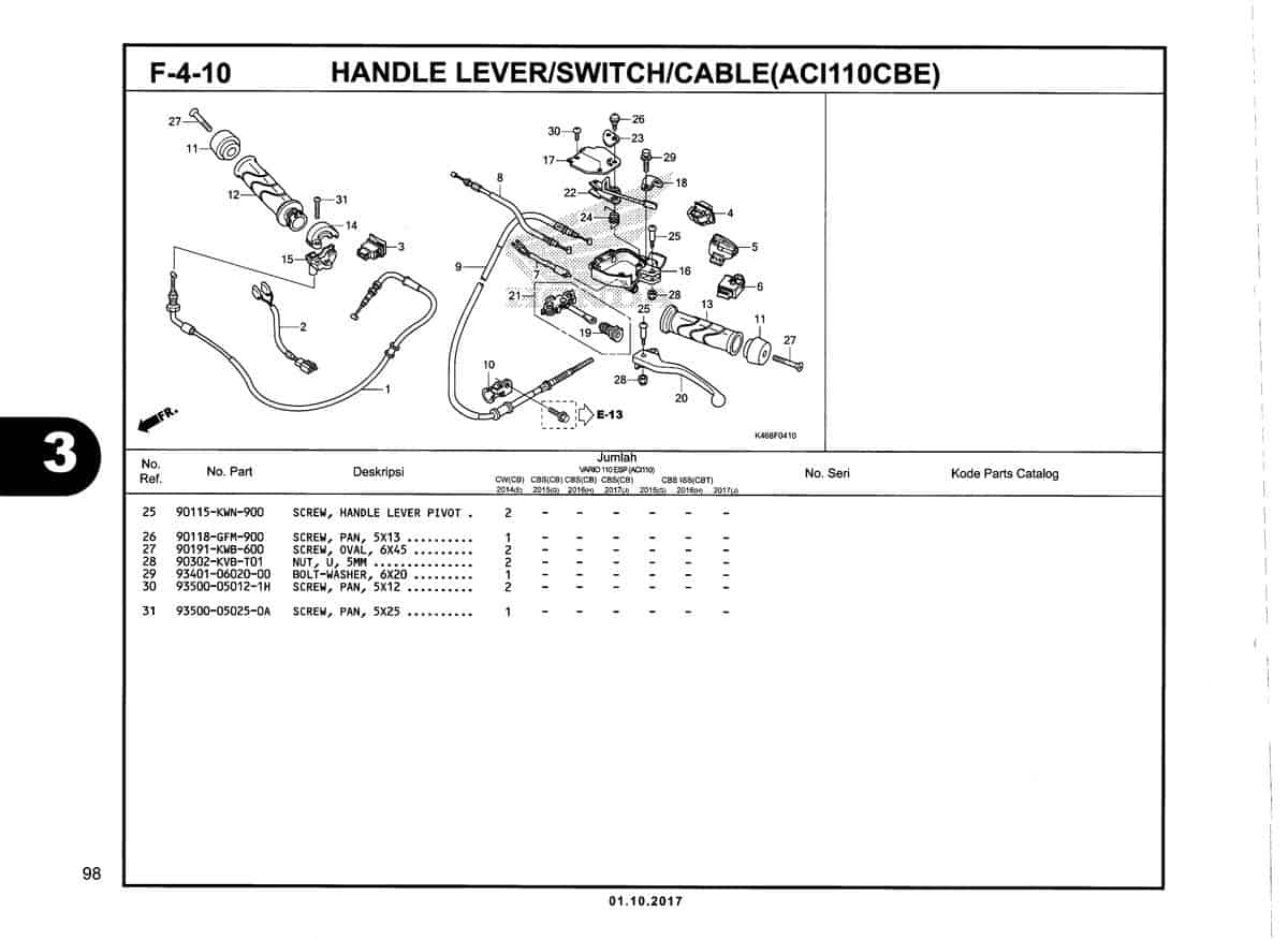 F-4-10-Handle-Lever-Switch-Cable-(ACI110CBE)-Katalog-New-Vario-110