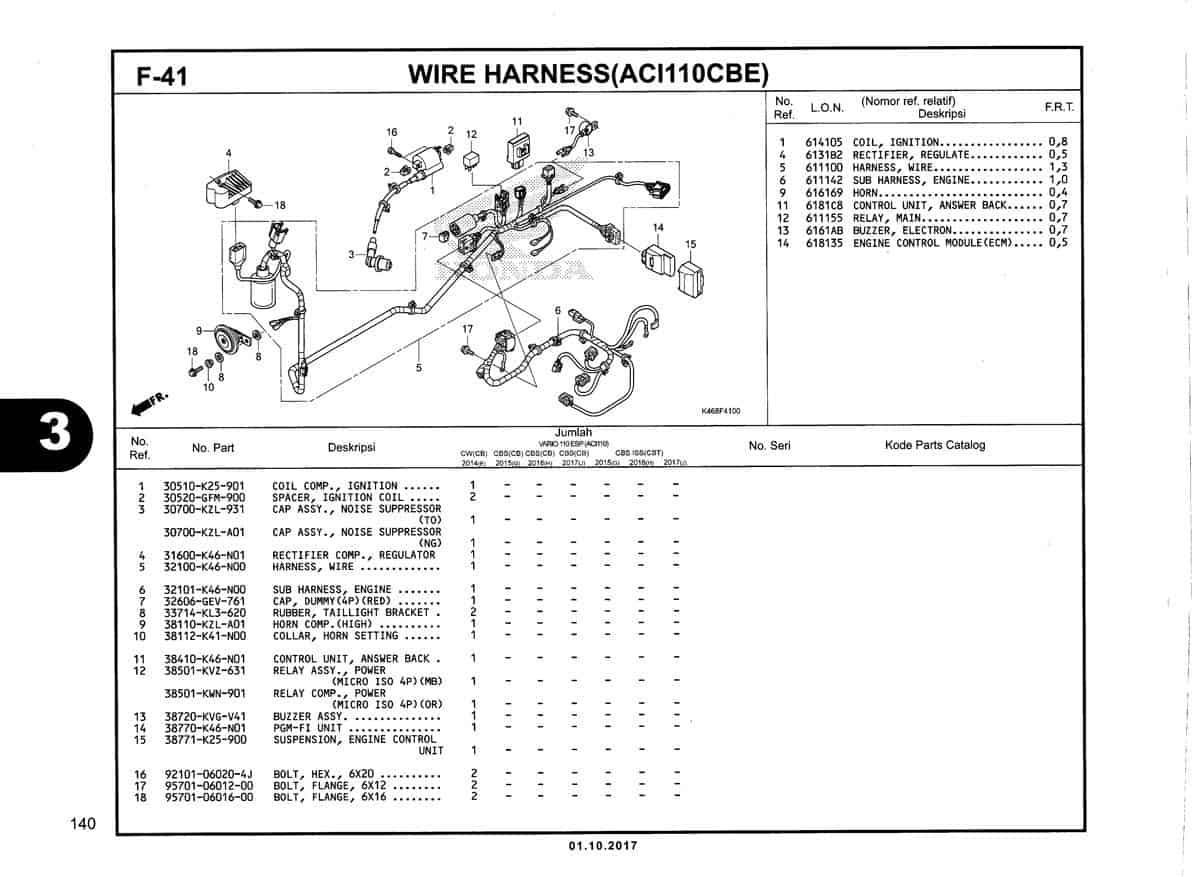 F-41-Wire-Harness-(ACI110CBE)-Katalog-New-Vario-110