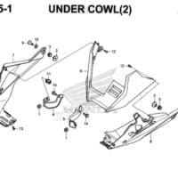 F45-1 – Under Cowl(2) – Katalog Honda New CB150R StreetFire K15M