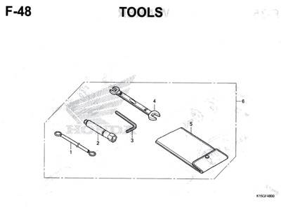 F48 – Tools – Katalog Honda New CB150R StreetFire K15M