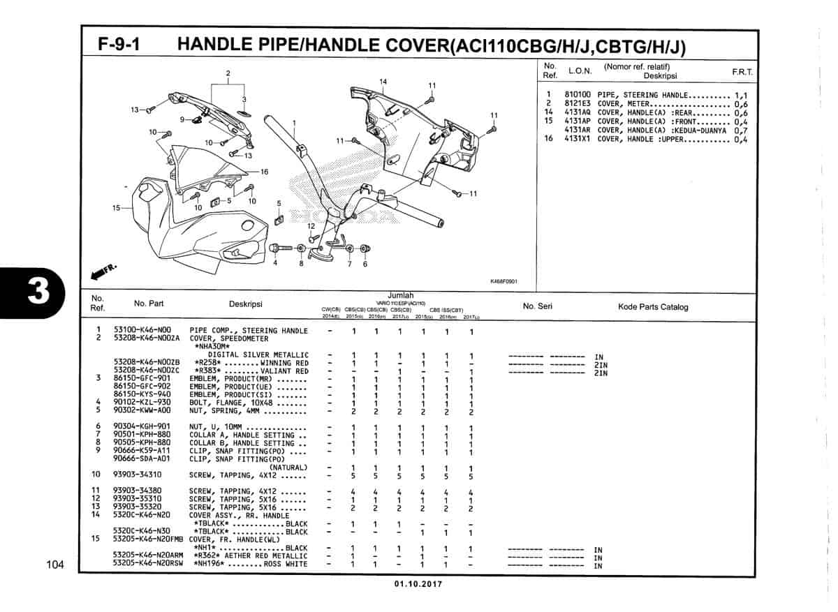 F-9-1-Handle-Pipe-Handle-Cover-(ACI110CBG-H-J,CBTG-H-J)-Katalog-New-Vario-110