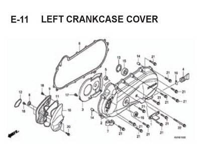 E-11-Left-Crankcase-Cover-BeAT-Karbu