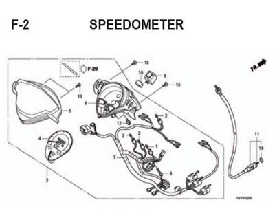 F2 – Speedometer – Katalog Honda BeAT Karbu KVY