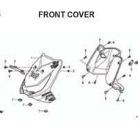 F8 – Front Cover -Katalog Honda BeAT Karbu KVY