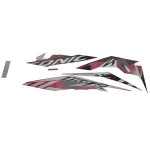 Sticker Body Kiri (Stripe Set L) Magenta White – Sonic 150R K56 871X0K56N50ZCL